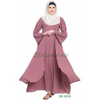 Designer  abaya- Oriental Pink